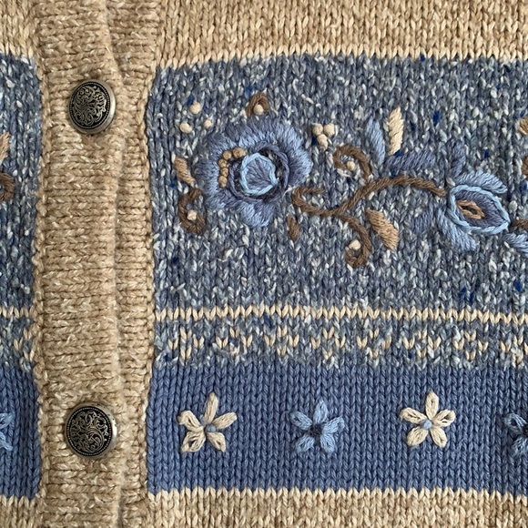 Northern reflections women’s knit sweater vest size XL, Cotton acrylic blend - Picture 3 of 4